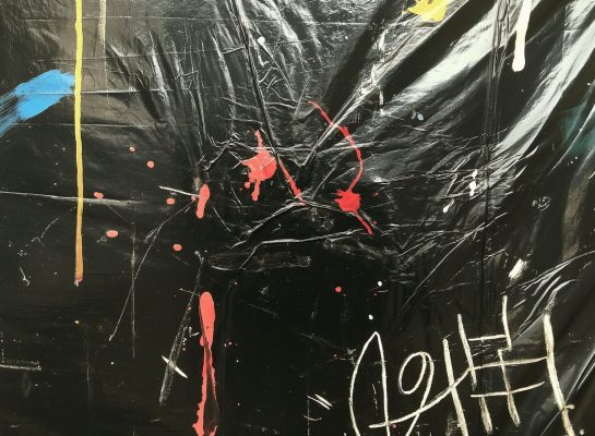 Chaotic Explosion of Abstract Colors